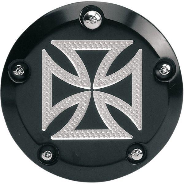 【USA在庫あり】 0940-0483 アクトロニクス Accutronix ポイントカバー 99年-17年 Twin Cam マルタクロス 黒 JP店