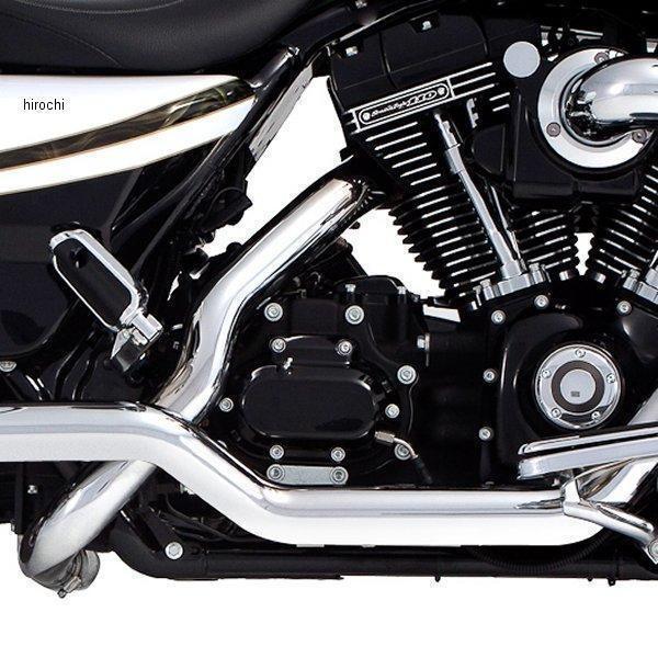 100-0200 ラインハート Rinehart Racing 4インチ フルエキゾースト Xtreme トゥルー デュアル 09-11年 ツーリング クローム/黒 JP店 | Harley Davidson | 02