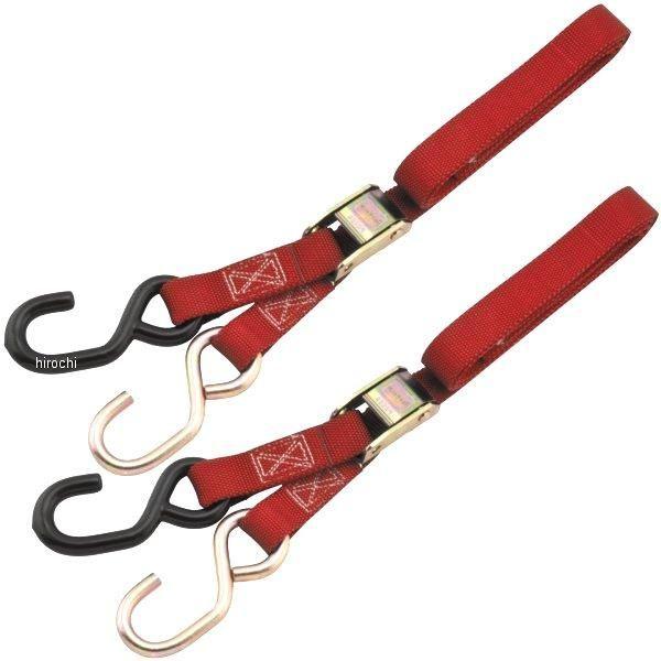 【USA在庫あり】 bkm100572 バイクマスター BikeMaster タイダウンベルト 1インチ(2.54cm) x 72インチ(182cm) 赤 20本セット JP店