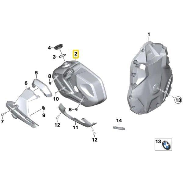 11128405486 BMW純正 シリンダー ヘッド カバー フライス加工済み 右 JP店
