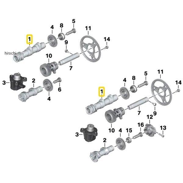 11318394094 BMW純正 インテーク側カムシャフト RH JP店 バイク
