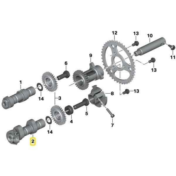 BMW 11318564541 BMW純正 エキゾースト側カムシャフト LH JP店 