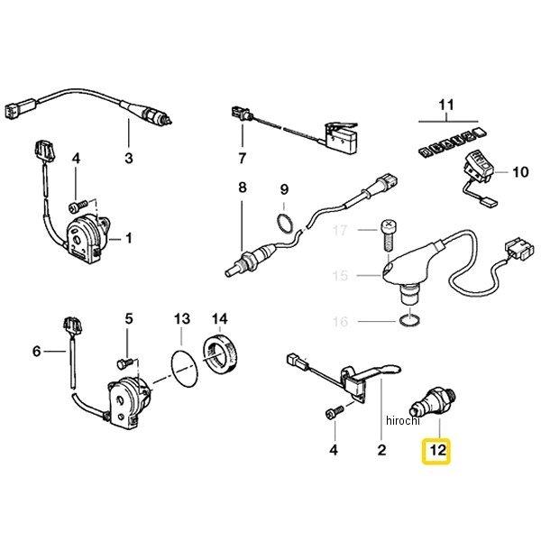 BMW 11411342807 BMW純正 オイルプレッシャー スイッチ JP店 : ヒロチー商事 1号店 - 通販 - Yahoo!ショッピング