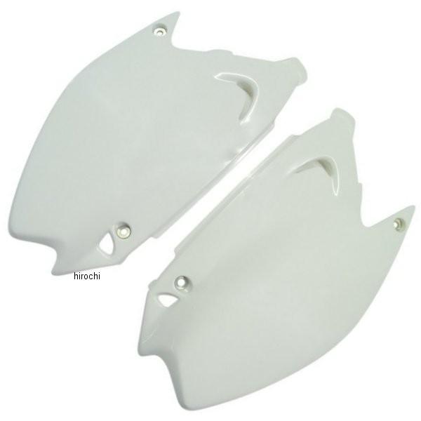 【USA在庫あり】 12-327-29 ユーフォープラスト UFO PLAST サイドパネル 03年-08年 KX250、KX125 白 JP店
