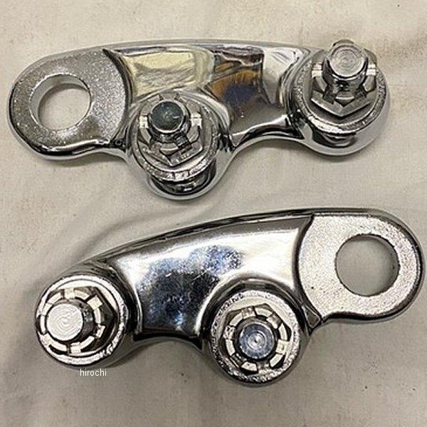 120-0036 部品屋K&W TCBROSスプリンガー用ロッカーセット クローム JP 