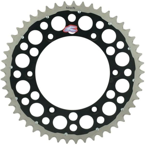 【USA在庫あり】 1210-0815 レンサル RENTHAL リア スプロケット ツインリング 48T/520 89年以降 KTM アルミ 黒 JP店