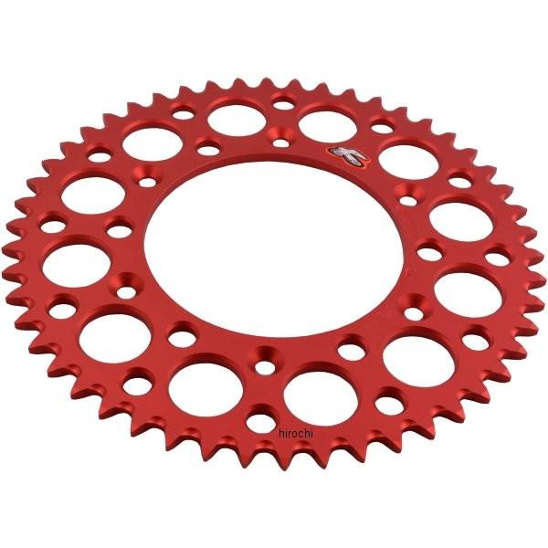 【USA在庫あり】 1211-0161 レンサル RENTHAL リア スプロケット 50T/520 83年以降 CRF、CR、XR アルミ 赤 JP店