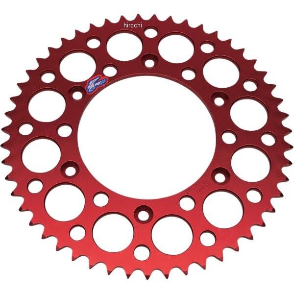 【USA在庫あり】 1211-0163 レンサル RENTHAL リア スプロケット 52T/520 83年以降 CRF、CR、XR アルミ 赤 JP店