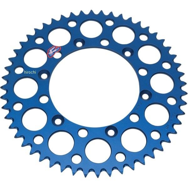 【USA在庫あり】 1211-0166 レンサル RENTHAL リア スプロケット 50T/520 98年以降 YZF、YZ、WRF アルミ 青 JP店