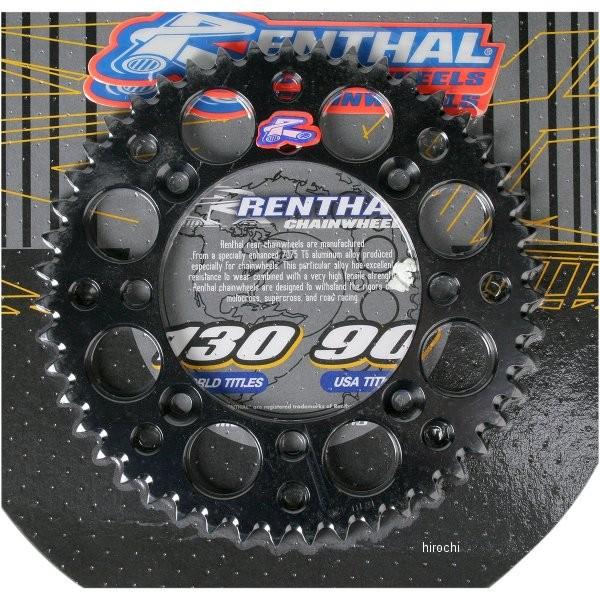 【USA棚卸し資産あり】 1211-0282 レンエテ公 RENTHAL 後押し 鎖歯車 48T/428 89年今後 YZ、RM 軽銀 黒 JP店 バイク-車、バイク、自転車-その他バイクパーツ、アクセサリー用品