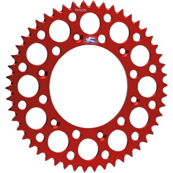 【USA在庫あり】 1211-0290 レンサル RENTHAL リア スプロケット 50T/420 85年-07年 CR85R、CR80R アルミ 赤 JP店