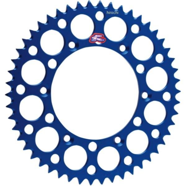 【USA在庫あり】 1211-1332 レンサル RENTHAL リア スプロケット 49T/520 89年以降 KTM、ハスクバーナ アルミ 青 JP店
