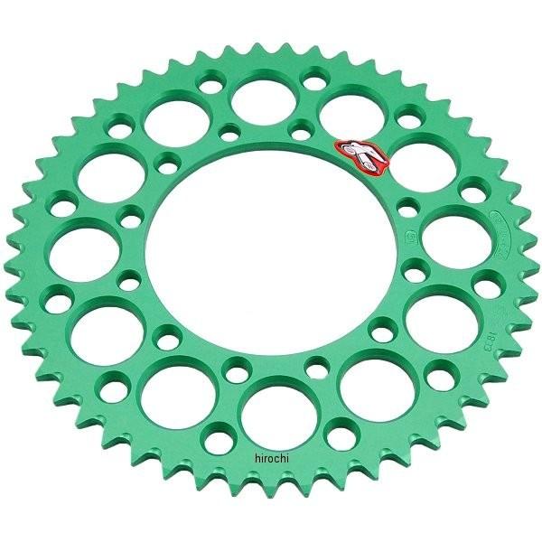 【USA在庫あり】 1211-1680 レンサル RENTHAL スプロケット カワサキ 85 51T アルミ 緑 JP店