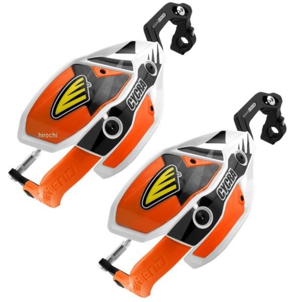 【USA在庫あり】 cyc1CYC-7408-22X サイクラ CYCRA ハンドガード ウルトラ Probend 29mmバー用 白/オレンジ JP店