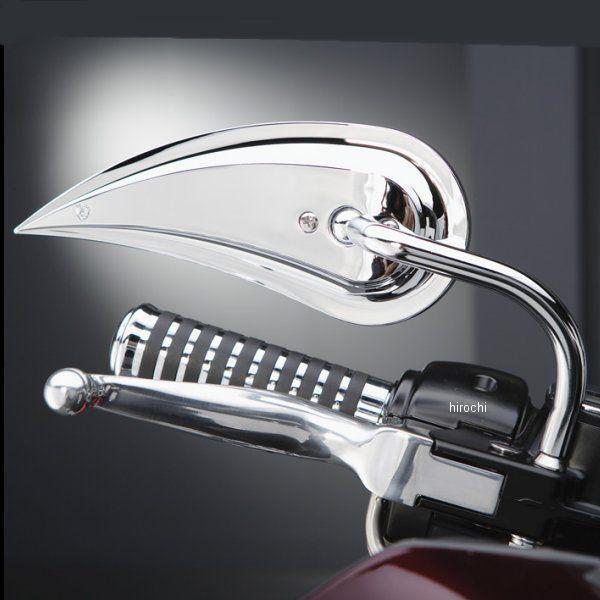 13-073 アレンネス Arlen Ness RADIII ティアドロップ ミラー クローム 右 HD店 | アレンネス | 02