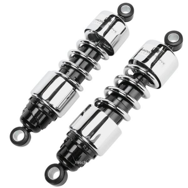 【USA棚卸し資産あり】 1310-0718 プログレッシブ PROGRESSIVE ぼうぜん自失 判定基準硬さ 412 04年-09年 影ぼうし VT750C 292粍 クローム JP店 サスペンション-リアサスペンション