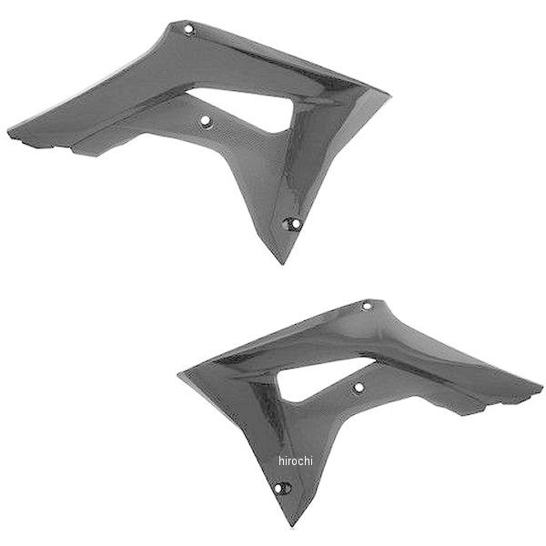 【USA在庫あり】 1403-1997 ユーフォープラスト UFO PLAS ラジエーターカバー 17年-18年 CRF450R 黒 JP店