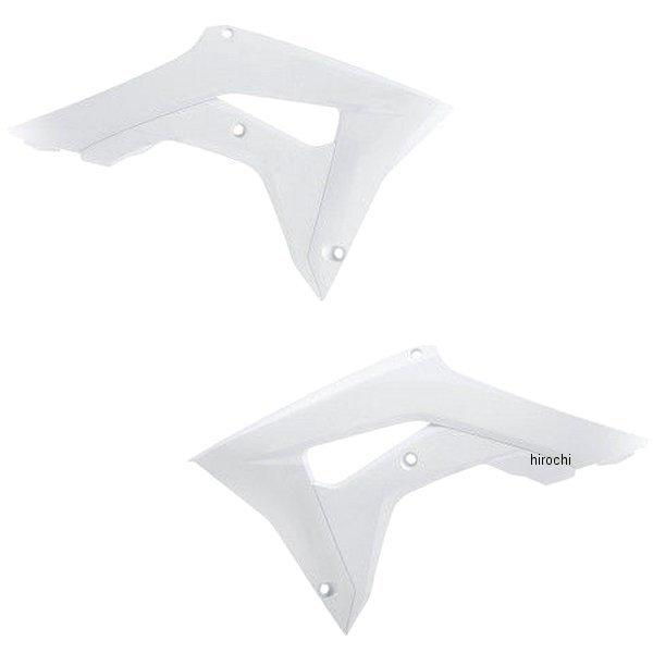 【USA在庫あり】 1403-2005 ユーフォープラスト UFO PLAS ラジエーターカバー 17年-18年 CRF450R 白 JP店