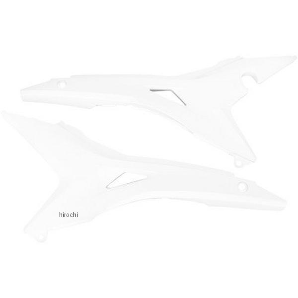 【USA在庫あり】 1403-2007 ユーフォープラスト UFO PLAS エアボックスカバー 17年-18年 CRF450 白 JP店