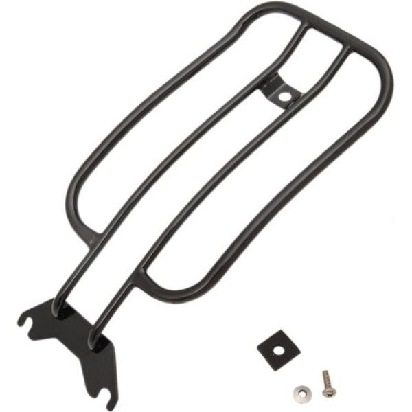 【USA在庫あり】 1510-0419 マザーウェル Motherwell ラゲッジラック 7インチ ソロ FLHC 黒(つや有り) JP店