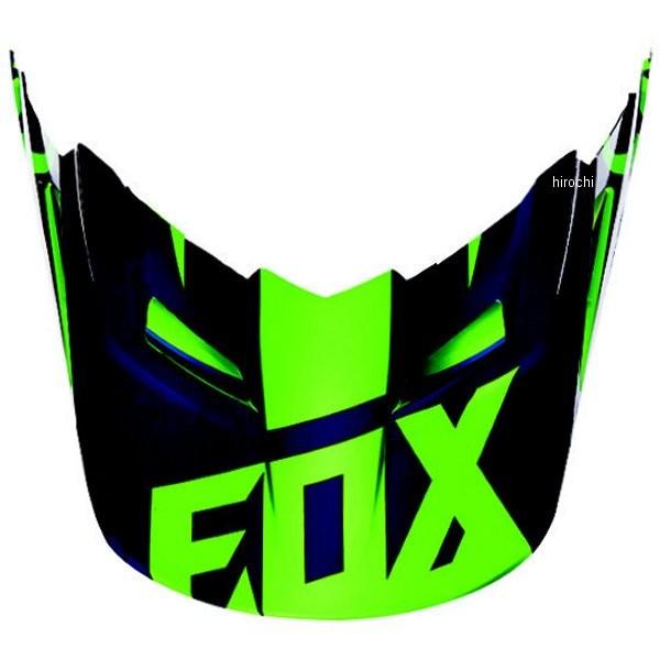 15855-395-2XS S フォックス FOX ヘルメットバイザー V1レース用 フローグリーン Sサイズ JP店