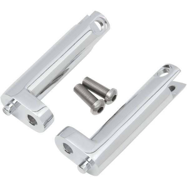 【USA在庫あり】 1620-1056 DRAG パッセンジャーペグ 取付金具 93年以降 FLT クローム JP店