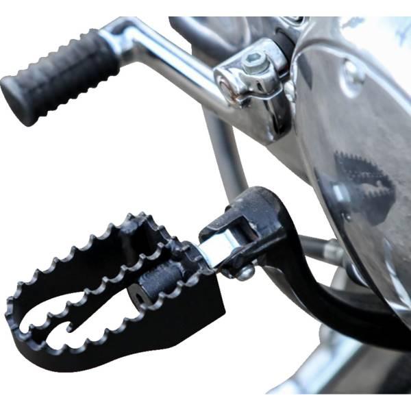 【USA在庫あり】 1620-2502 バーリーブランド BURLY BRAND MXスタイル フットペグ 19年-21年 ハーレー XLNS 黒 JP店_1