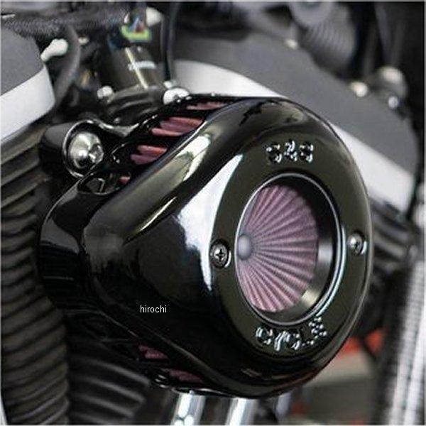 170-0726A S&Sサイクル S&S Cycle エアスティンガー エアクリーナー ティアドロップ 07年-21年 スポーツスター グロスブラック J_1