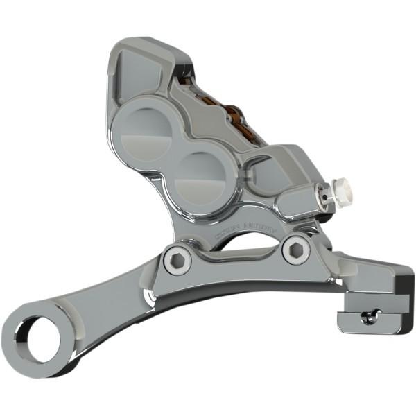 【USA在庫あり】 1701-0620 アレンネス Arlen Ness 4ピストン キャリパー 11.8インチローター用 リア クローム JP店