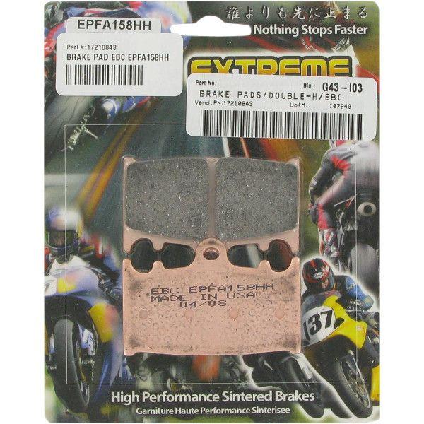 【USA在庫あり】 1721-0843 EBC イービーシー ブレーキパッド フロント 93年-04年 ZZR600、ZX600E (EX-Performance シンタード) JP店