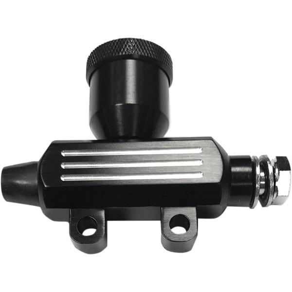 【USA在庫あり】 1731-0609 DRAG ミニ リアマスターシリンダー 14mm ソロカスタム クローム JP店