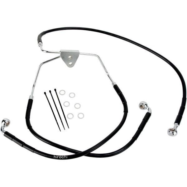 USA在庫あり】 1741-2511 DRAG フロント ブレーキライン 黒