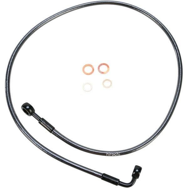 【USA在庫あり】 1741-3404 マグナム MAGNUM フロント ブレーキライン 7/16インチ/180°44インチ(1118mm) 黒 JP店
