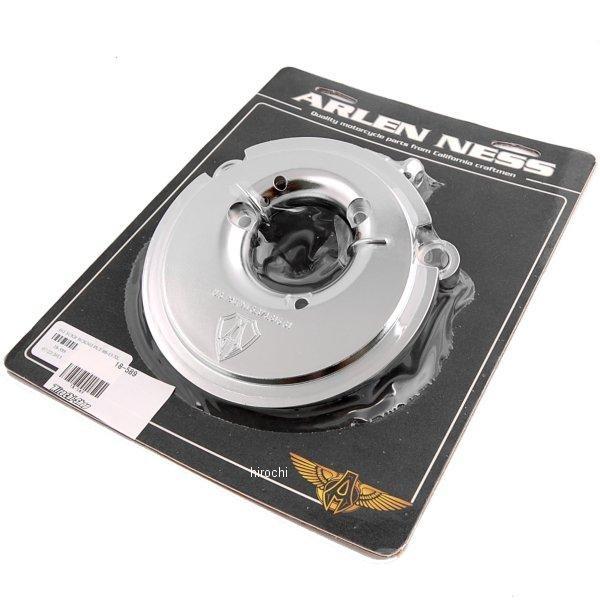 18-589 アレンネス Arlen Ness ステージ I ＆ II ビックサッカー用バックプレートのみ クローム 88年以降 XL HD店