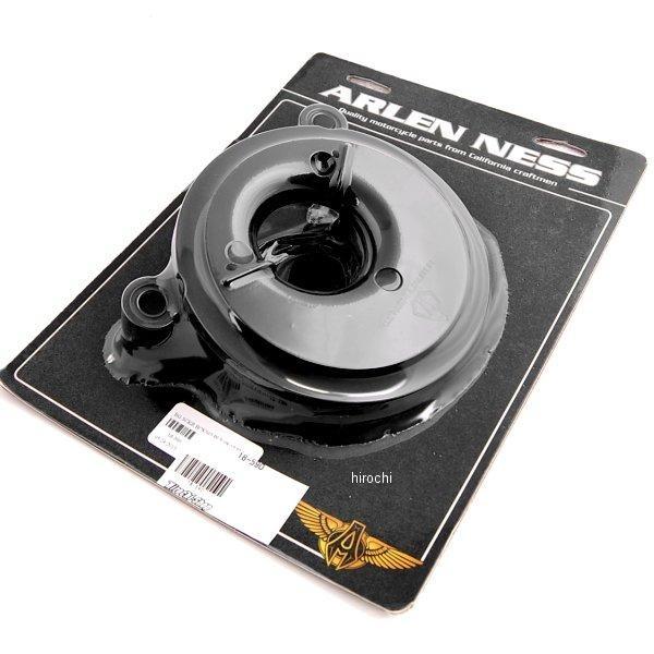 18-590 アレンネス Arlen Ness ステージ I ＆ II ビックサッカー用バックプレートのみ 黒 08年以降ツーリング HD店