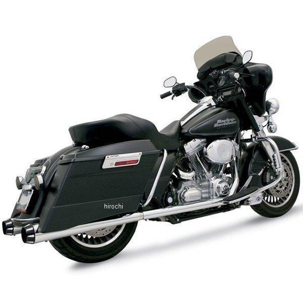 【USA棚卸し資産あり】 1801-0515 バッサニ Bassani 4in スリップオンマフラー 95年-16年 メガホン/クローム/対比/音大 JP店 車、バイク、自転車-スリップオンマフラー-マフラー