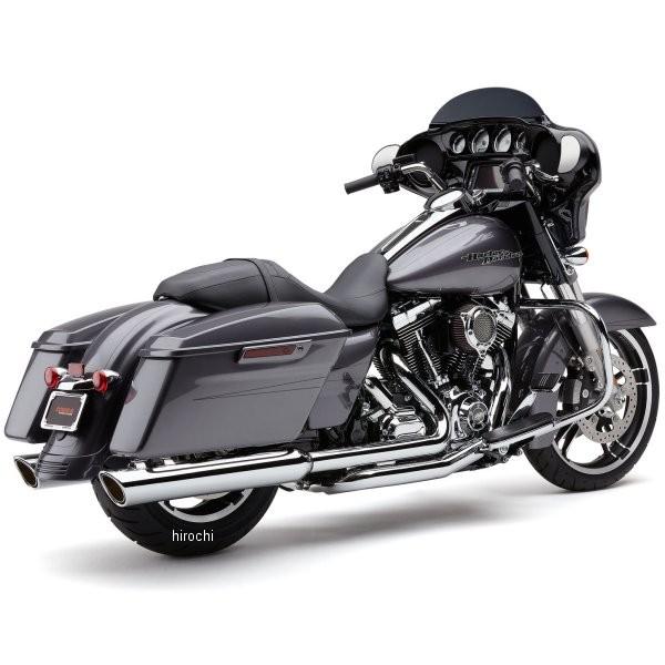 【USA在庫あり】 1801-0841 コブラ COBRA 4インチ スリップオンマフラー 909 Twin 95年-16年 クローム JP店