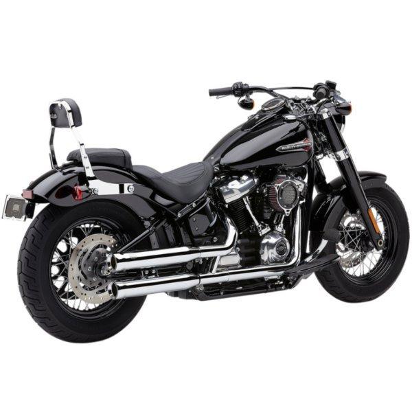 【USA在庫あり】 1801-1267 コブラ COBRA 3インチ スリップオンマフラー NH FLHC/FLDE クローム JP店