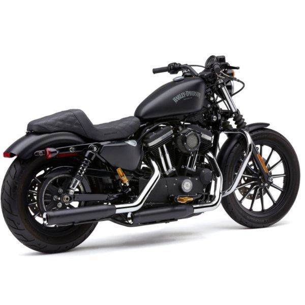 【USA在庫あり】 1801-1403 コブラ COBRA 3インチ スリップオンマフラー NH 14年以降 XL 黒 JP店