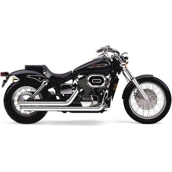 【USA在庫あり】 1810-0401 コブラ COBRA フルエキゾースト ストリートロッド スラッシュダウン 01年-07年 シャドウ VT750DC クローム JP店