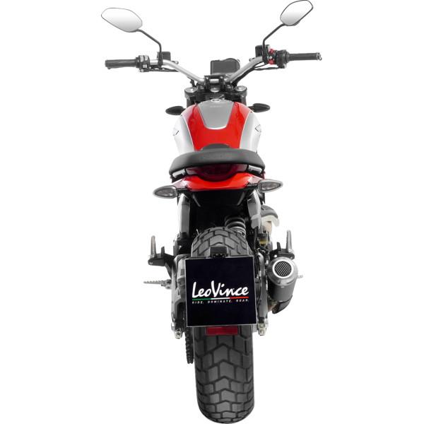 1811-4642 LEOVINCE マフラー LV-10 CARBON DUCATI SCRAMBLER 800 JP店