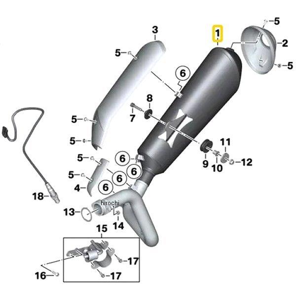 18518556578 BMW純正 マフラーASSY JP店