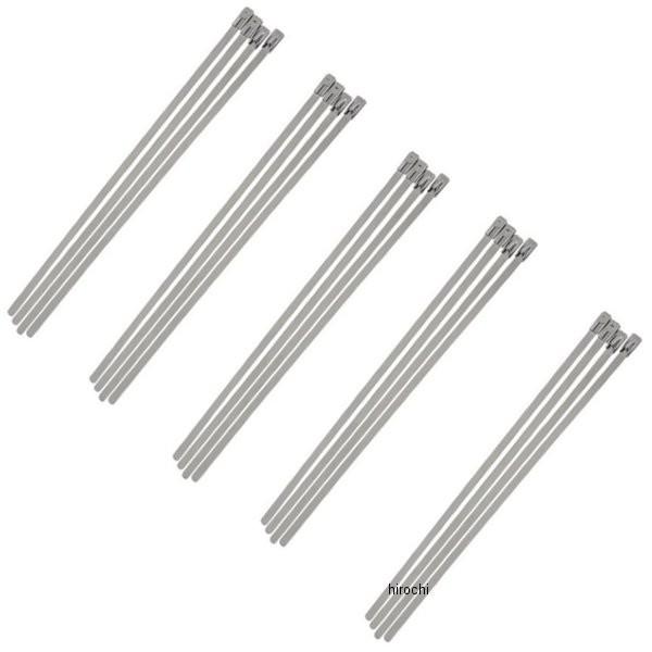 【USA在庫あり】 1861-1148 サイクルパフォーマンス Cycle Performance タイラップ ステンレス 0.18インチ x 14インチ シルバー 20本入り JP店