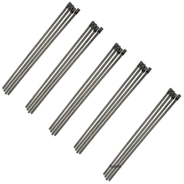 【USA在庫あり】 1861-1150 サイクルパフォーマンス Cycle Performance タイラップ ステンレス 0.18インチ x 14インチ 黒 20本入り JP店