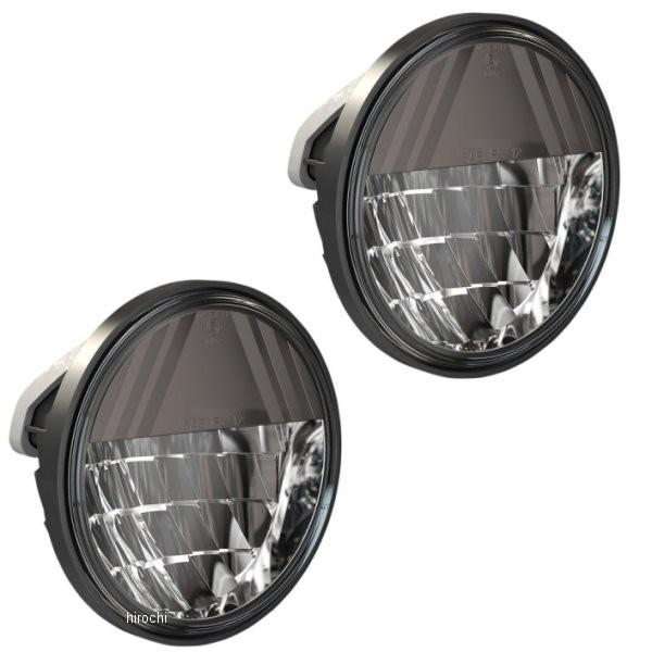 2001-1793 DRAG LED パッシングランプ 4.5インチ リフレクタースタイル 黒 (左右ペア) JP店