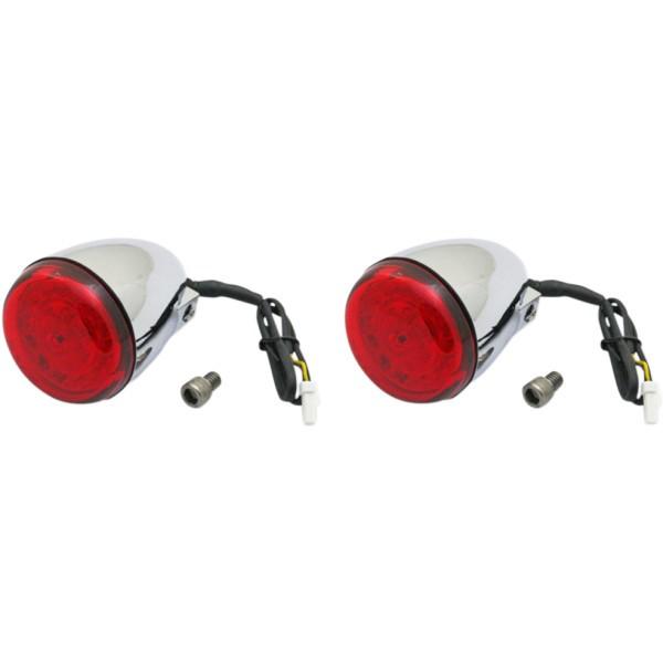 【USA在庫あり】 2020-1746 カスタム ダイナミクス ターンシグナル プロビーム IND 24RED クローム JP店