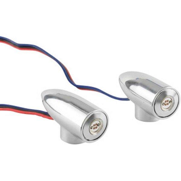 【USA在庫あり】 2020-1801 ポールヤフィー Paul Yaffe LEDマーカーライト 白 アンバー/クローム JP店