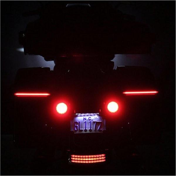 【USA在庫あり】 2040-2360 カスタムダイナミクス LEDサドルバッグライト 99年?13年 FLHT スモーク JP店_1