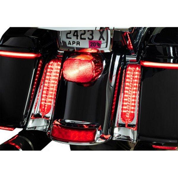 【USA在庫あり】 2040-2670 チロ CIRO LEDフィラーパネルライト 14年以降 FLHT クローム/アンバーウインカー JP店_1
