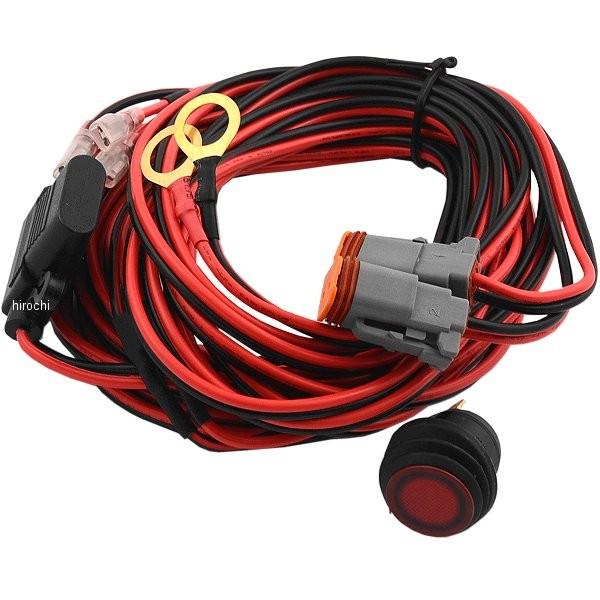 【USA在庫あり】 2050-0208 リジッドインダストリー Rigid LEDライト 配線ハーネス ライト2個用 1個売り JP店